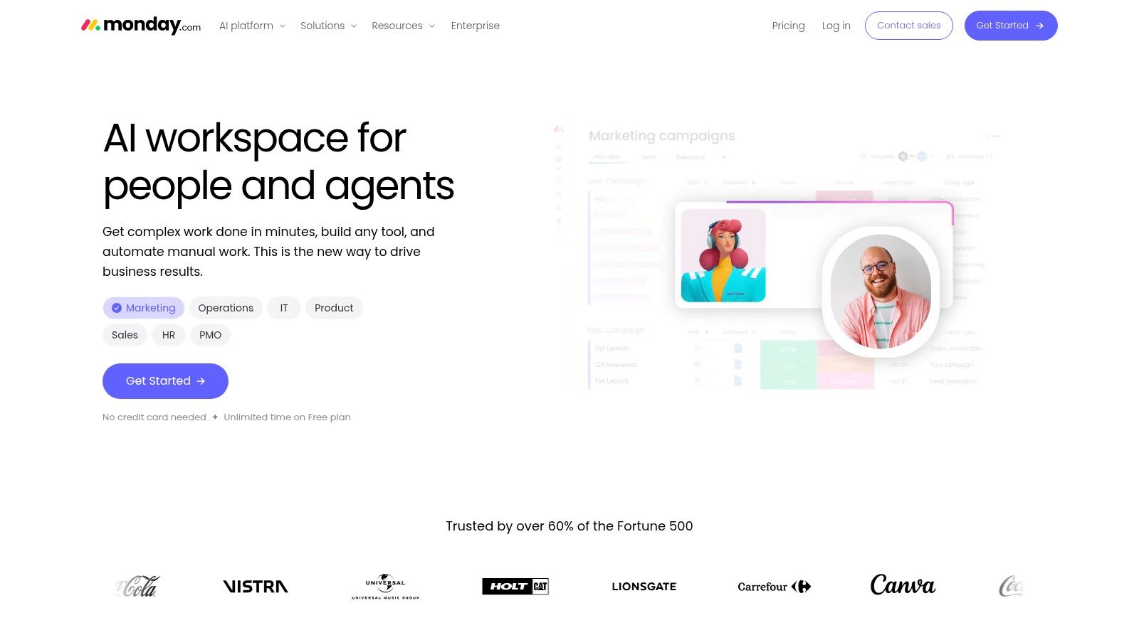 monday.com Work Management platform