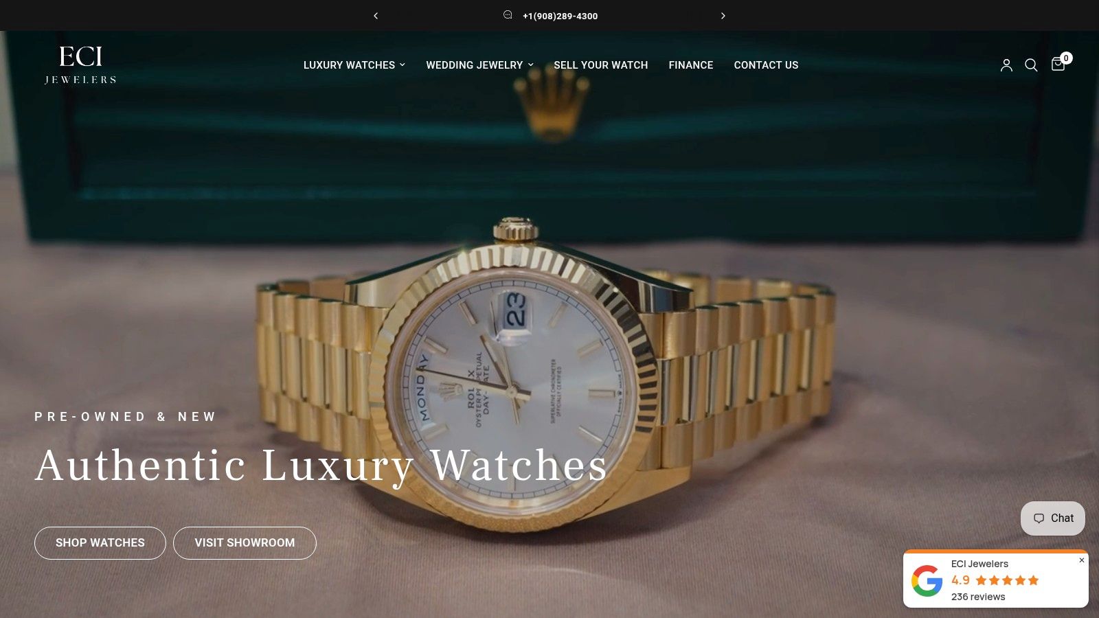 Screenshot from https://www.ecijewelers.com