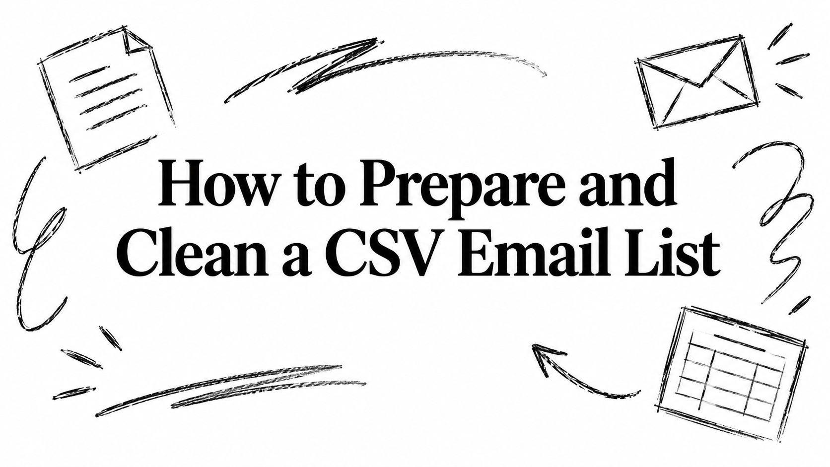 How to Prepare and Clean a CSV Email List