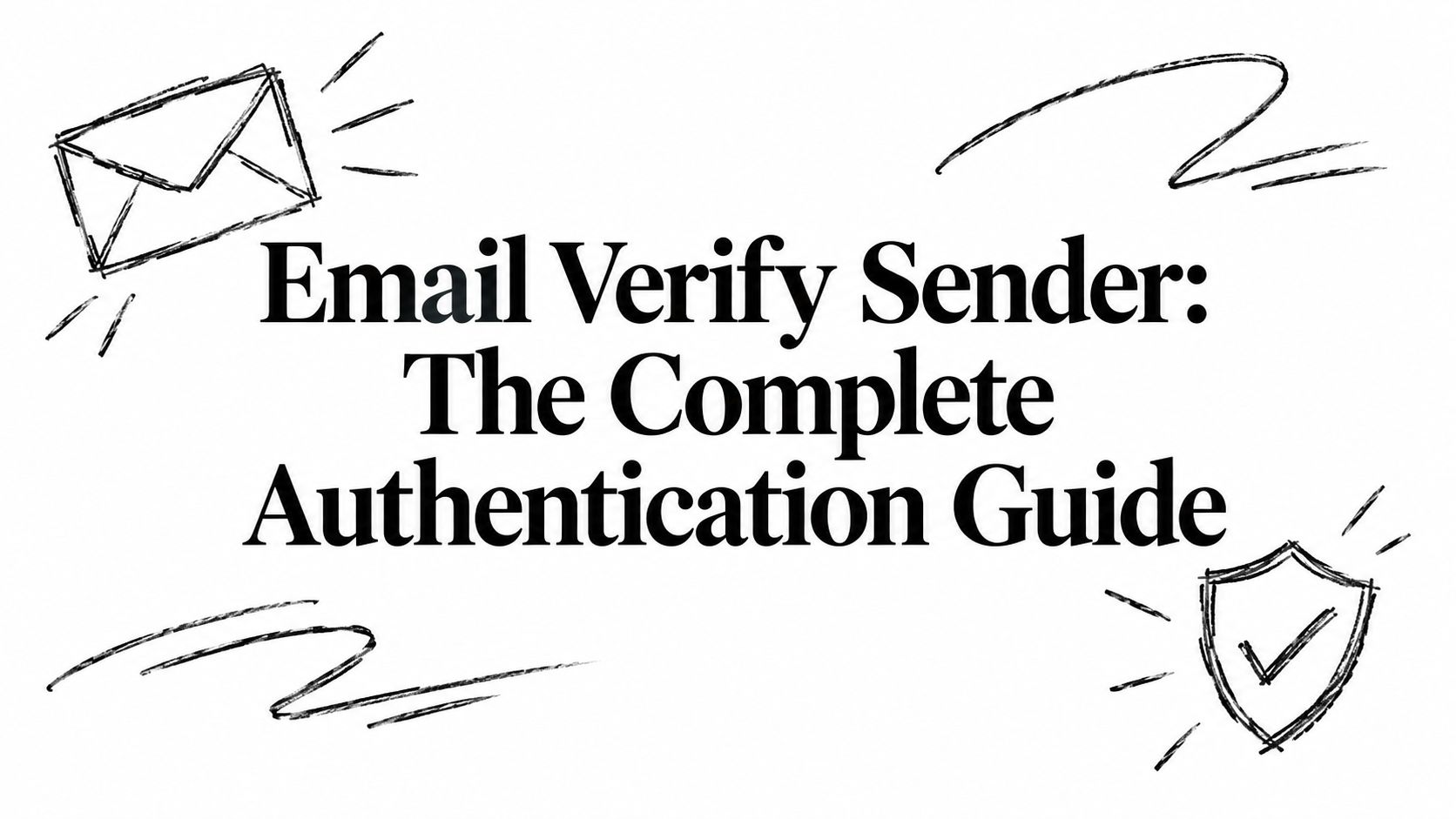 Email Verify Sender: The Complete Authentication Guide
