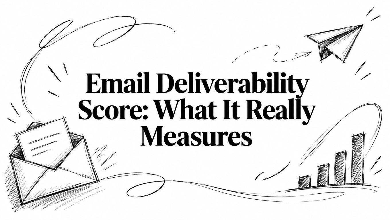 Email Deliverability Score: What It Really Measures
