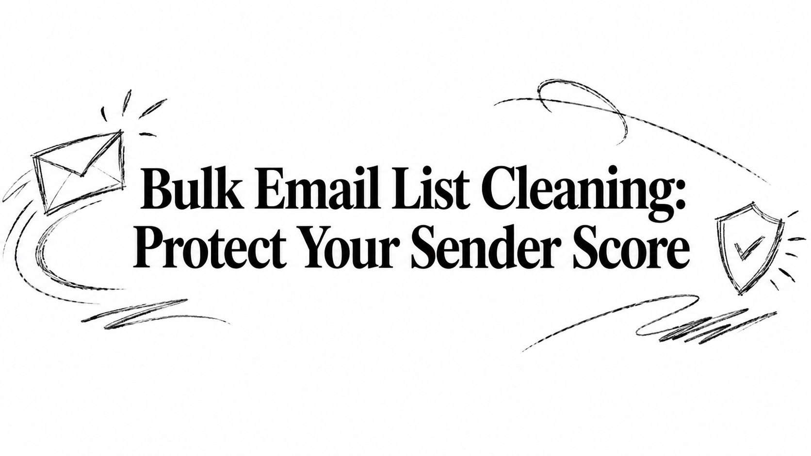 Bulk Email List Cleaning: Protect Your Sender Score