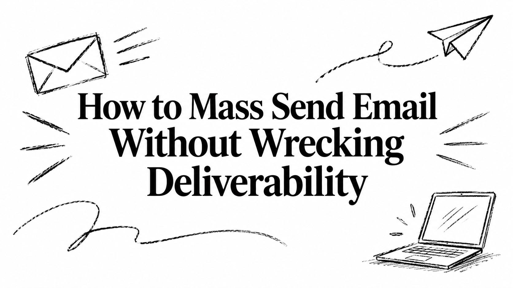 How to Mass Send Email Without Wrecking Deliverability