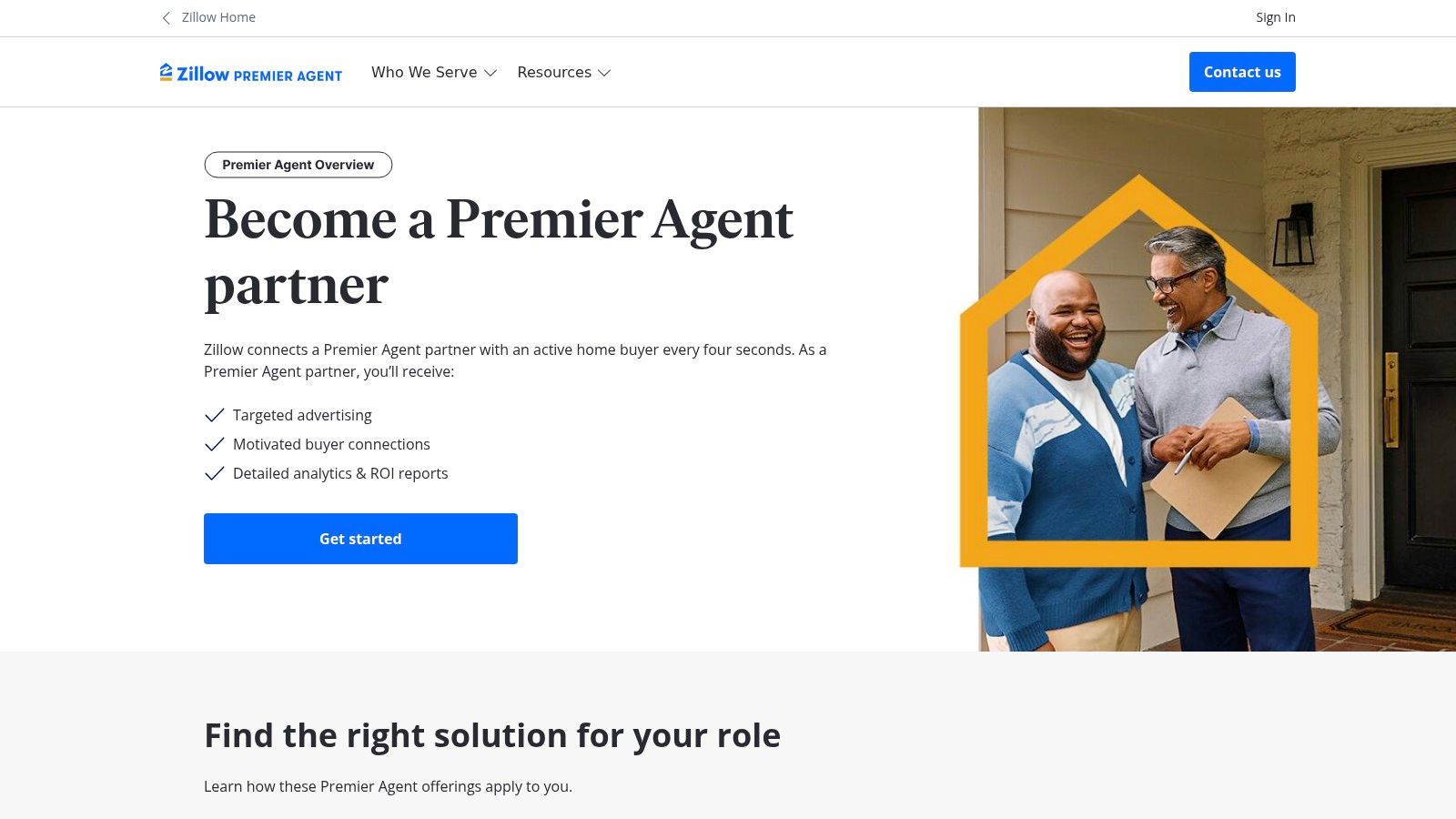Zillow Premier Agent and Zillow Preferred