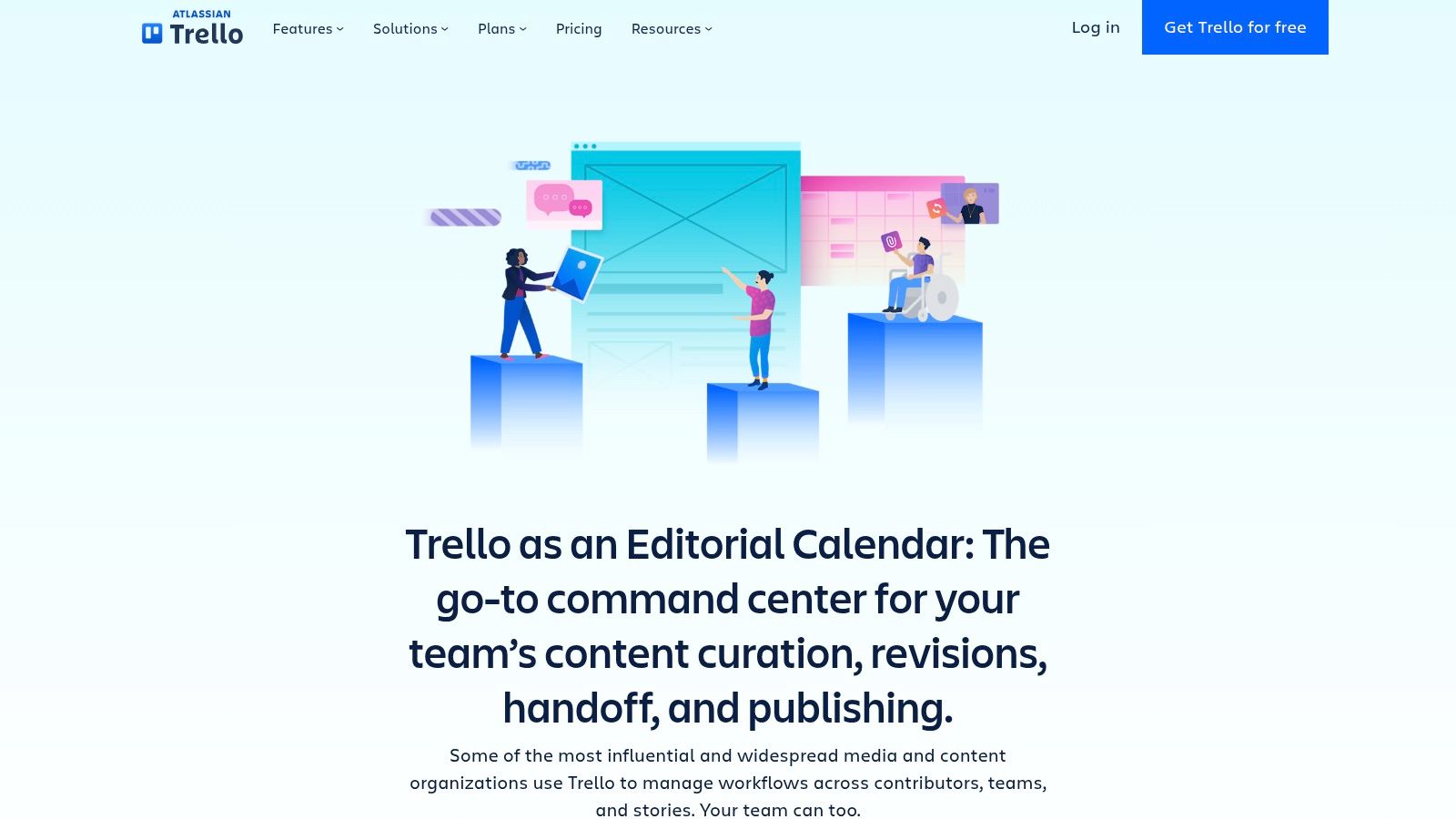 Trello – Editorial/Content Calendar Templates
