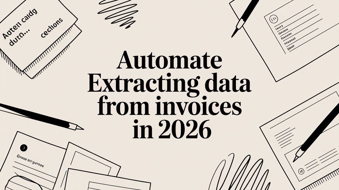 Automate Extracting Data from Invoices in 2026