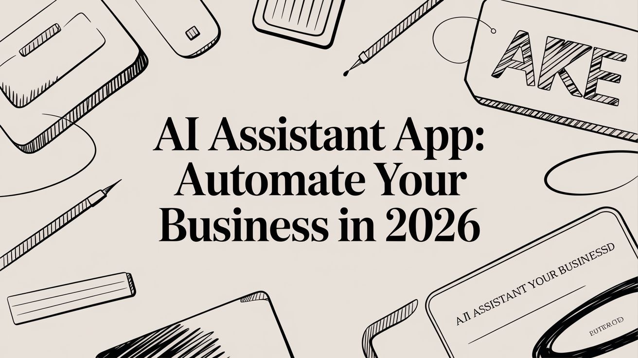 AI Assistant App: Automate Your Business in 2026