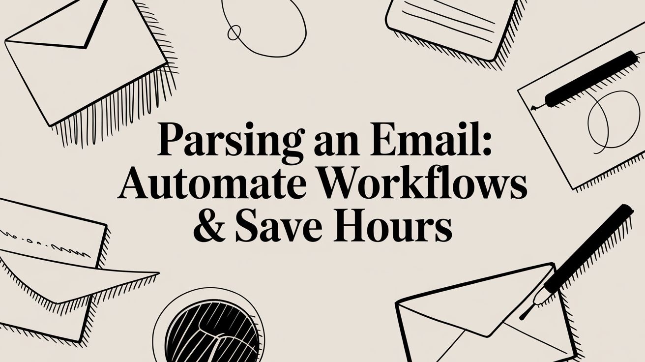 Parsing An Email: Automate Workflows & Save Hours