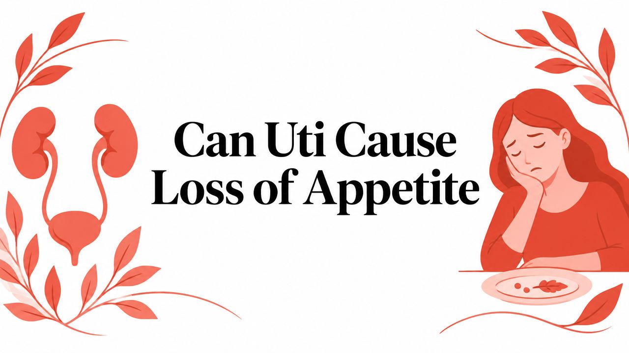 Can Uti Cause Loss of Appetite