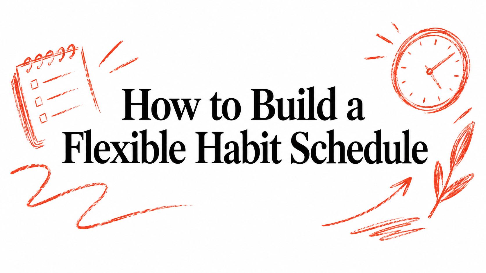 How to Build a Flexible Habit Schedule