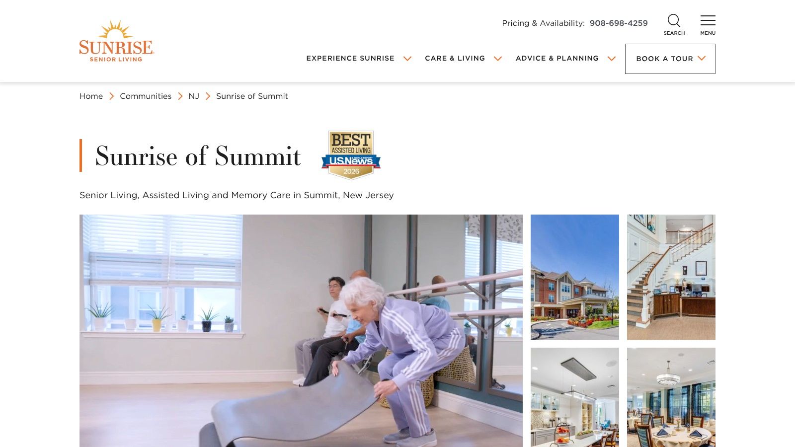 Sunrise of Summit, Reminiscence Memory Care