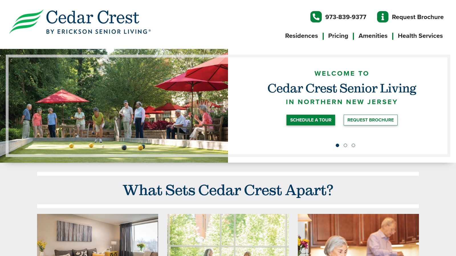 Cedar Crest by Erickson Senior Living, Pompton Plains, NJ