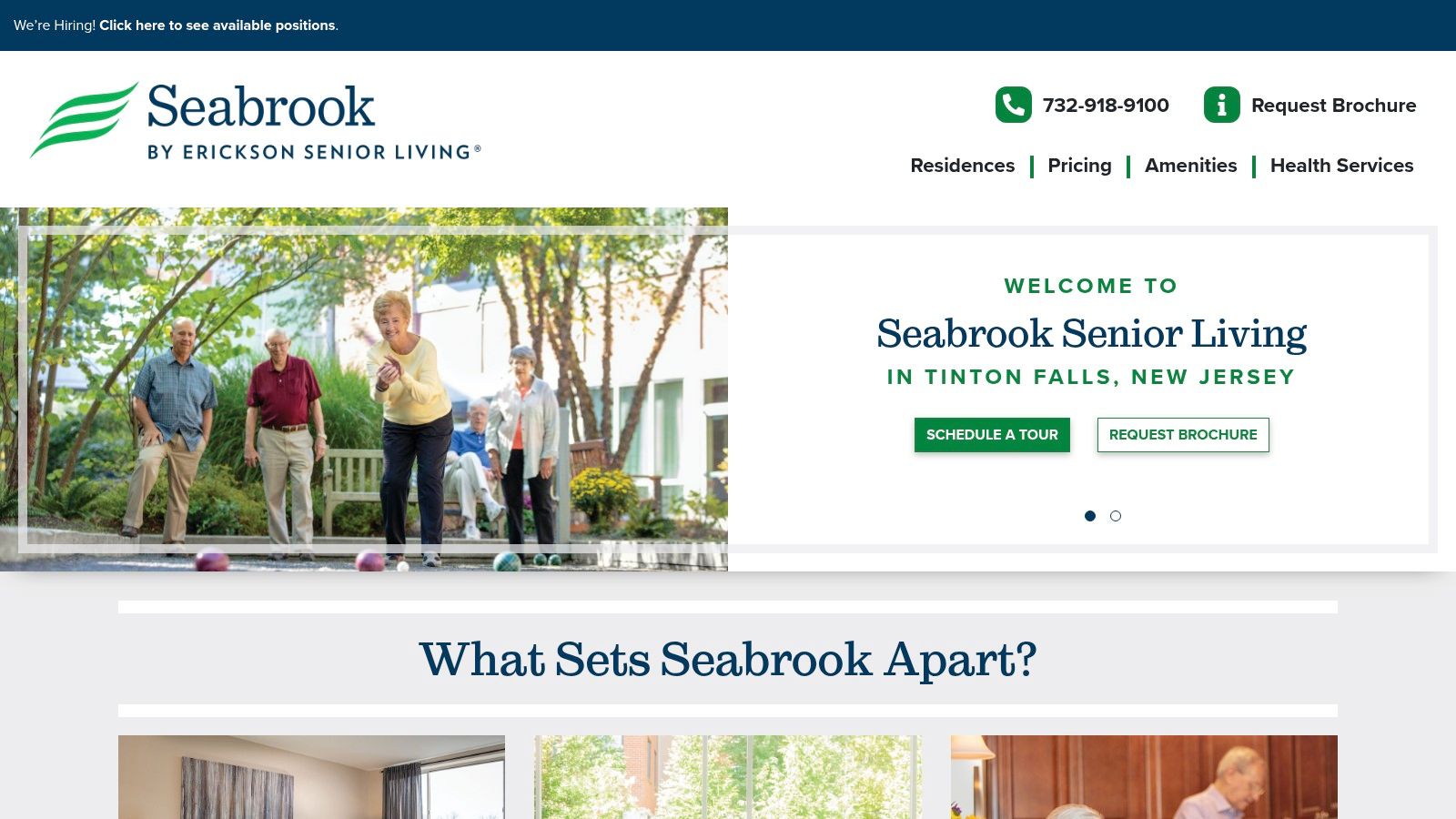 Seabrook in Tinton Falls