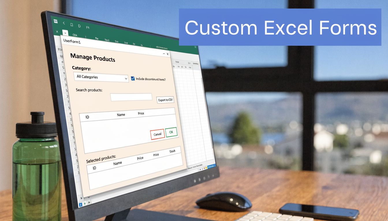 Forms for Excel: A Solopreneur's Guide (2026) | Start Right Now Blog