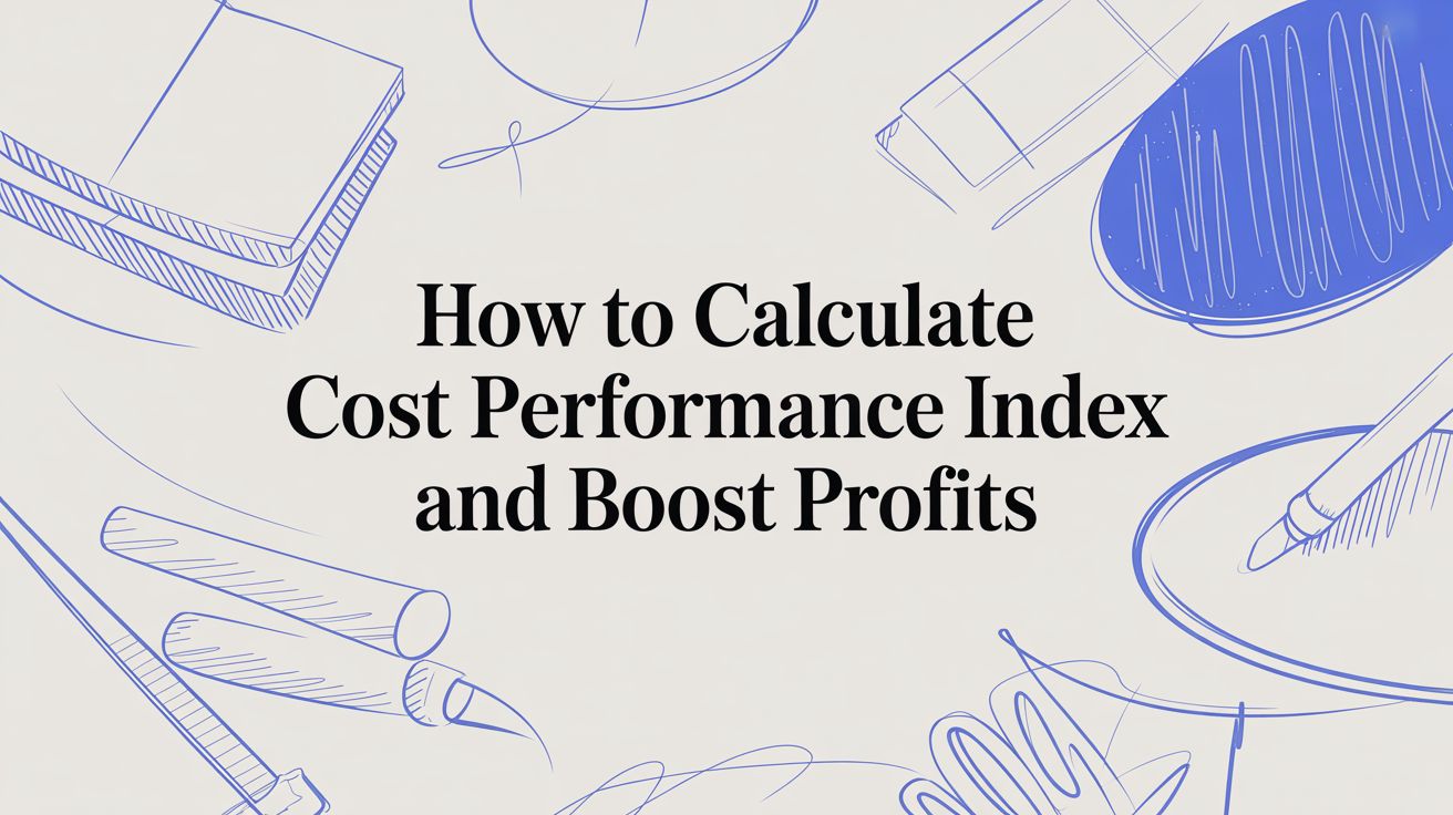 How to Calculate Cost Performance Index and Boost Profits | Start Right ...