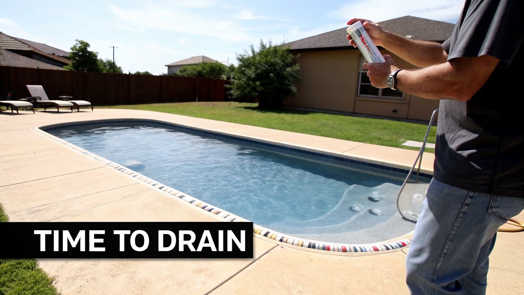 Draining and Refilling Your Pool: A Peoria Homeowner's Guide