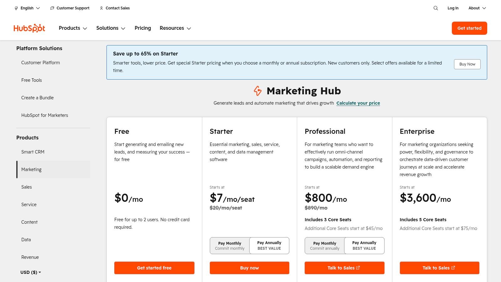 HubSpot Marketing Hub