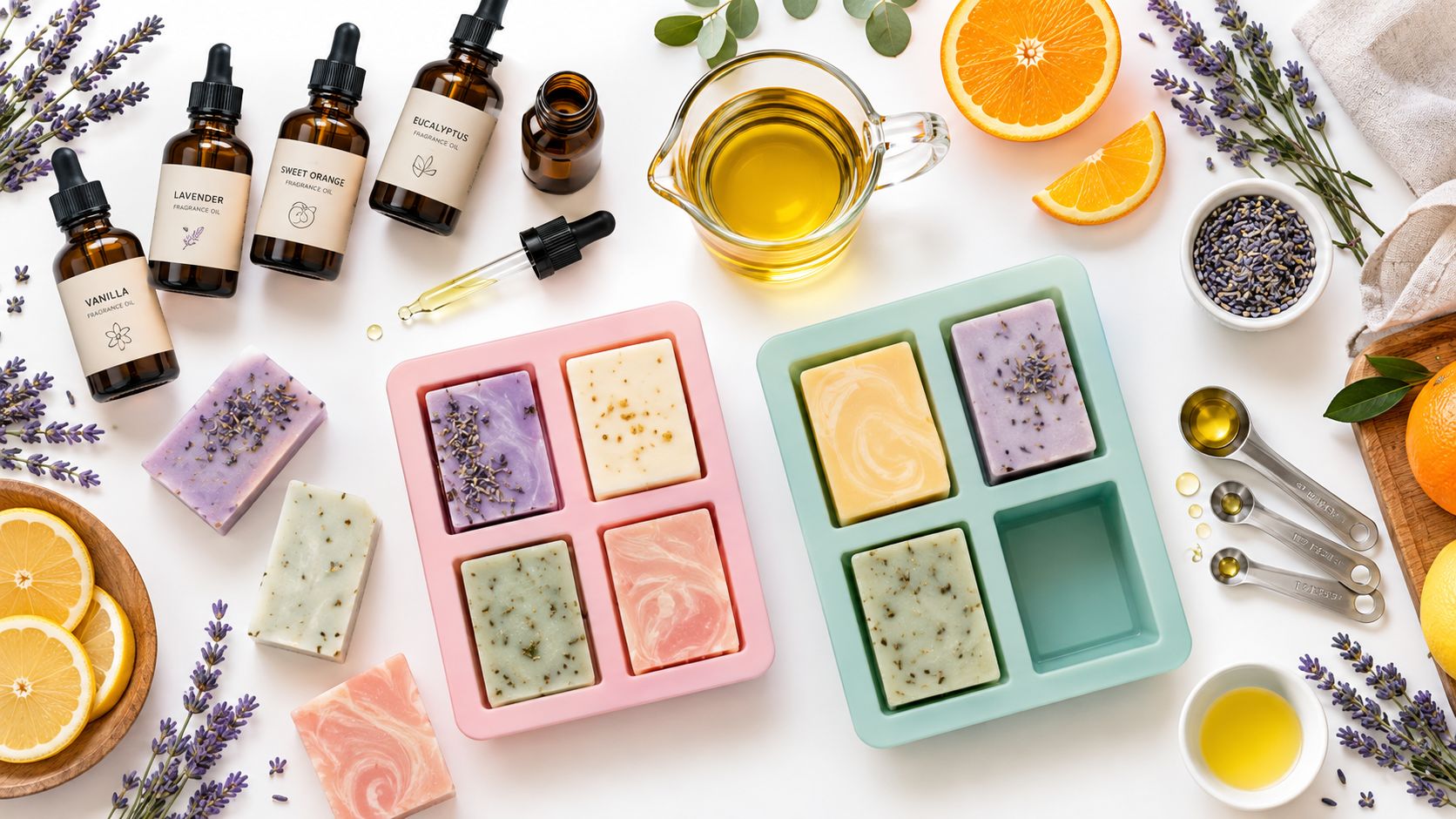 Soap Making Fragrance Oil Guide: Usage Rates & Tips | Aroma Warehouse