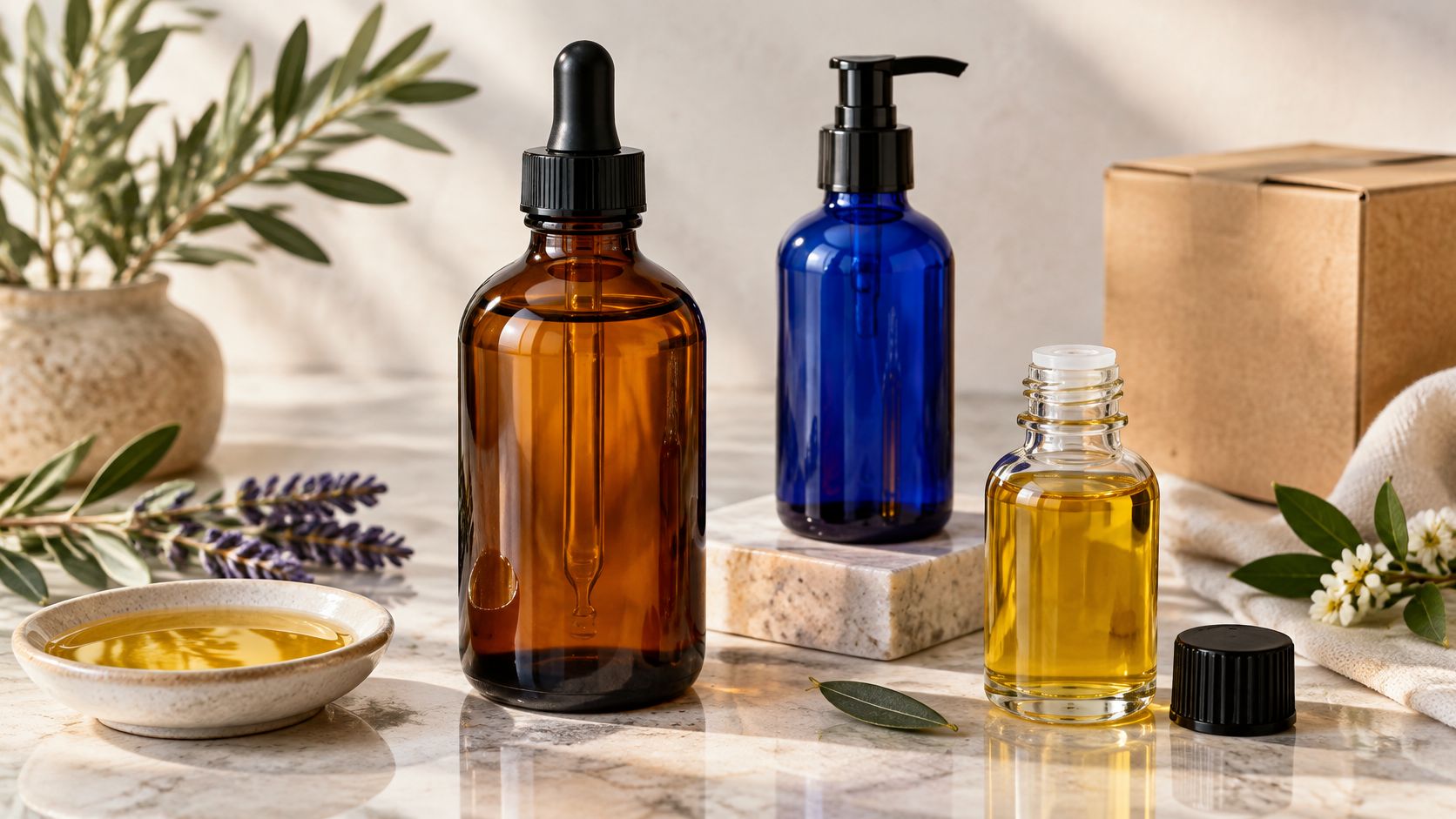 Glass Bottles for Oils: Bulk Buying Guide for Sellers