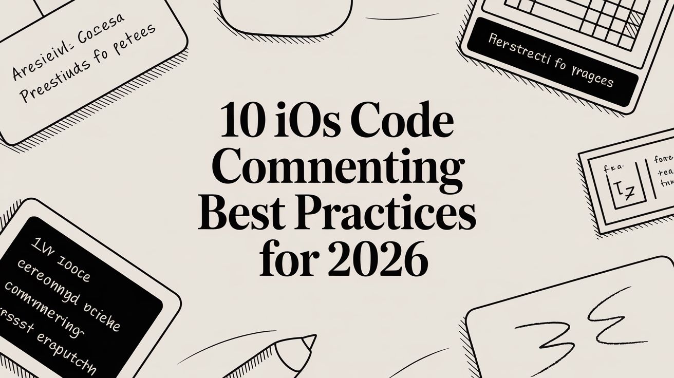 10 iOS Code Commenting Best Practices for 2026