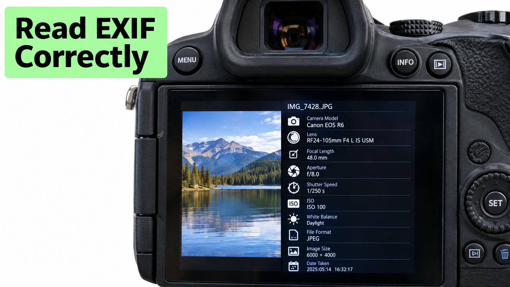 Screenshot from https://exifdata.com/sample-image-jpg