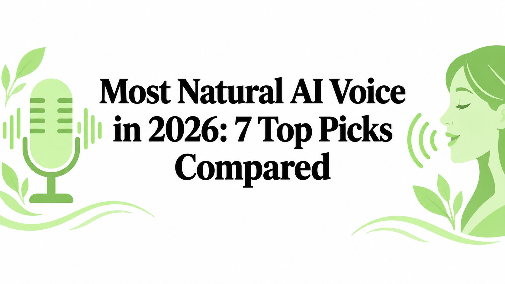 Most Natural AI Voice in 2026: 7 Top Picks Compared