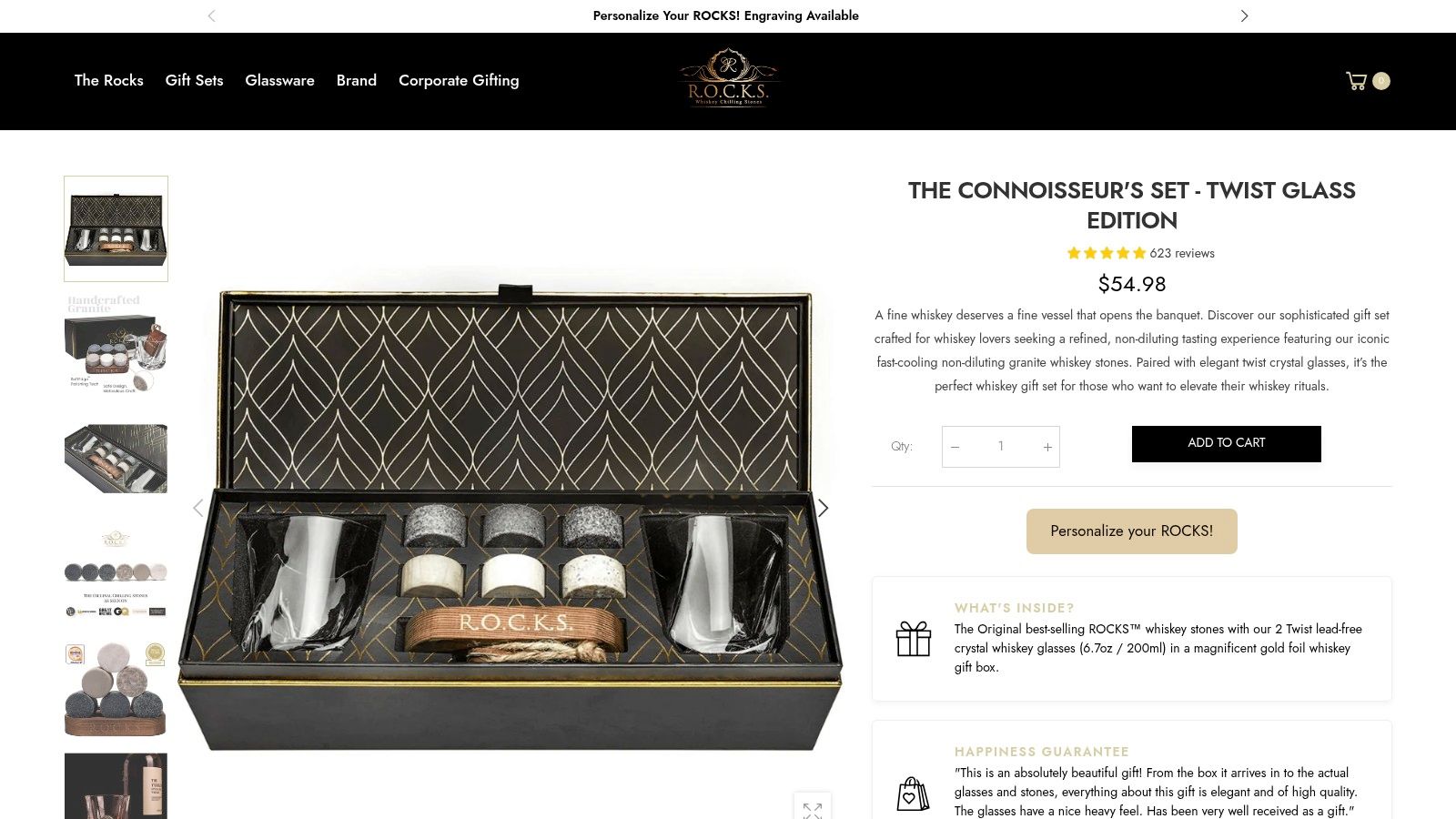 Screenshot from https://www.rockscs.com/products/whiskey-chilling-stones-gift-set-crystal-glasses