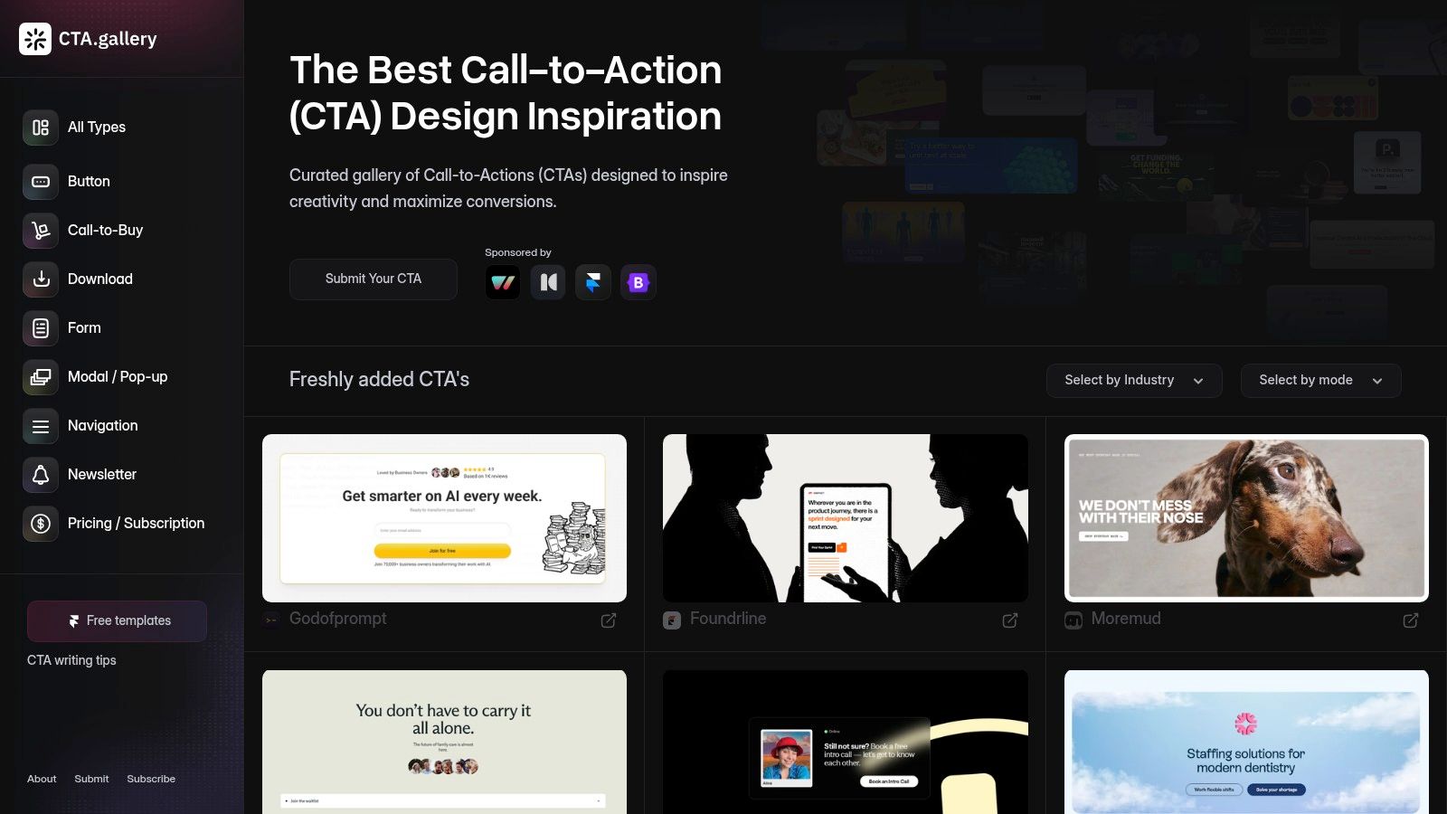 Boost Conversions with call to action examples for websites