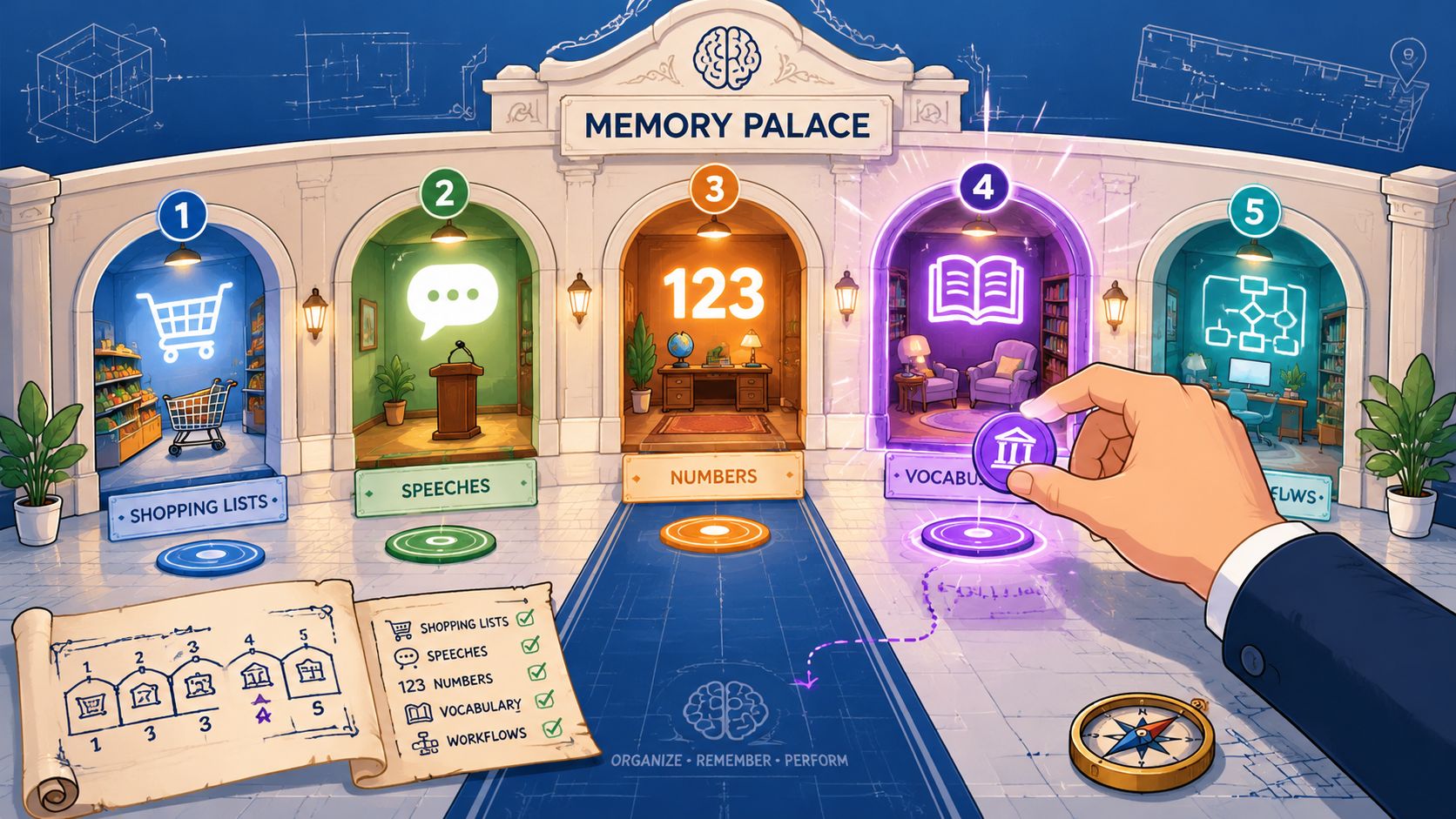Powerful Loci Method Examples to Master Your Memory | Fluidwave
