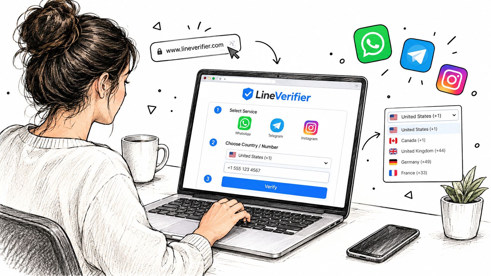 Screenshot from https://lineverifier.com/static/images/docs/single-verification-flow.png