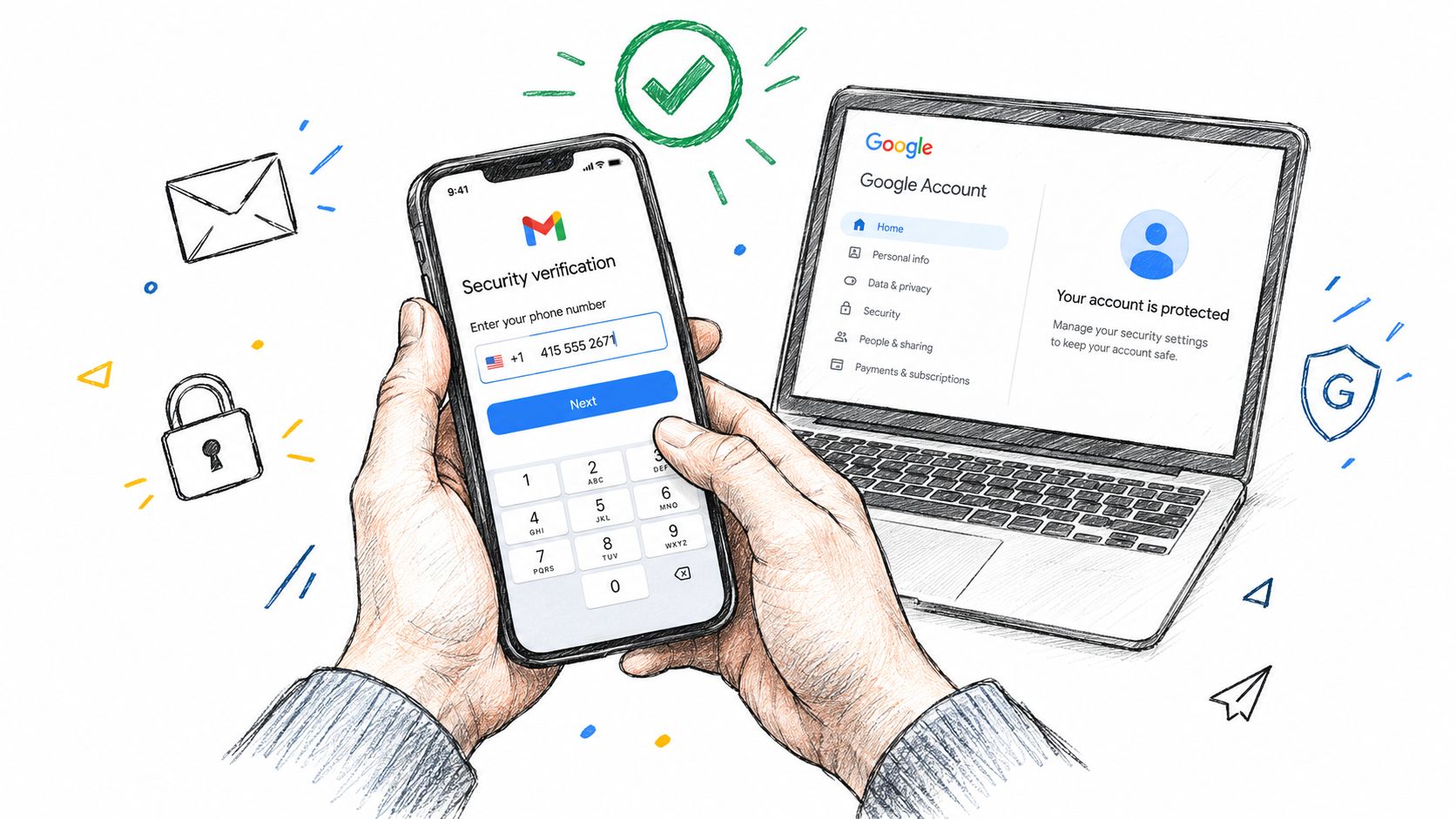 Screenshot from https://myaccount.google.com/security