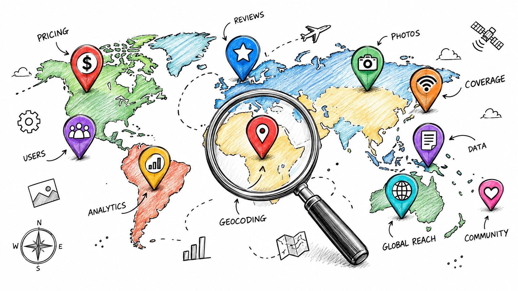 10 Google Places API Alternatives