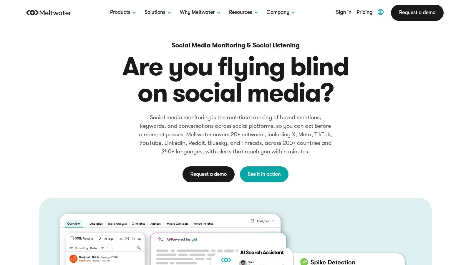 Meltwater (Media Intelligence & Social Listening)