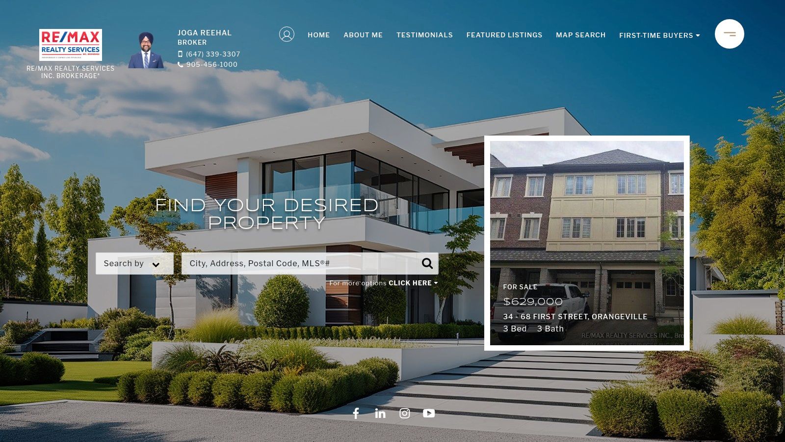 Joga Reehal – RE/MAX Realty Services