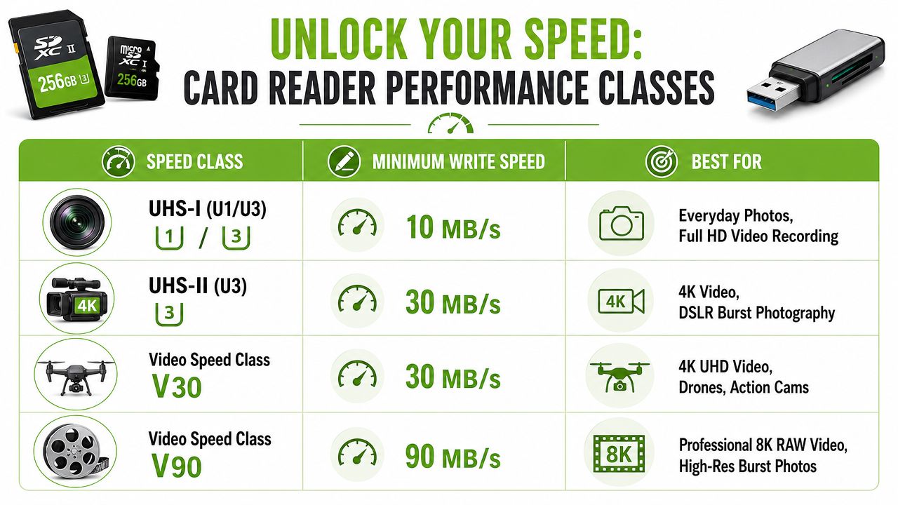 How Speed Classes Affect Your Transfer Times