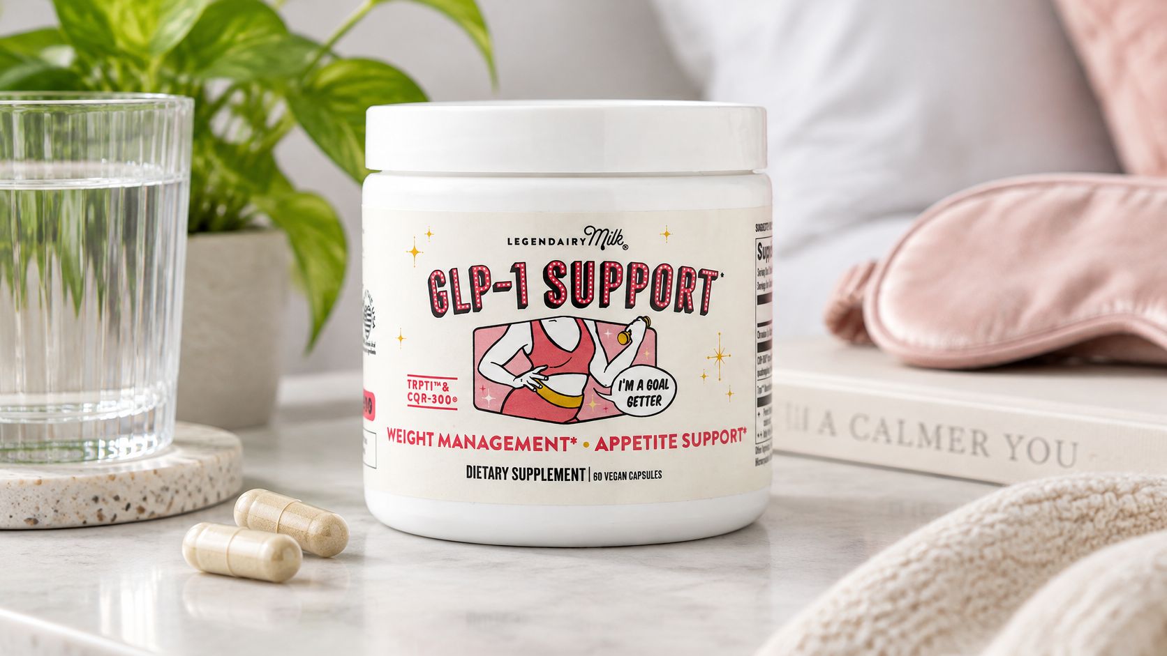 Legendairy Milk, GLP-1 Support, 60 Vegan Capsules
