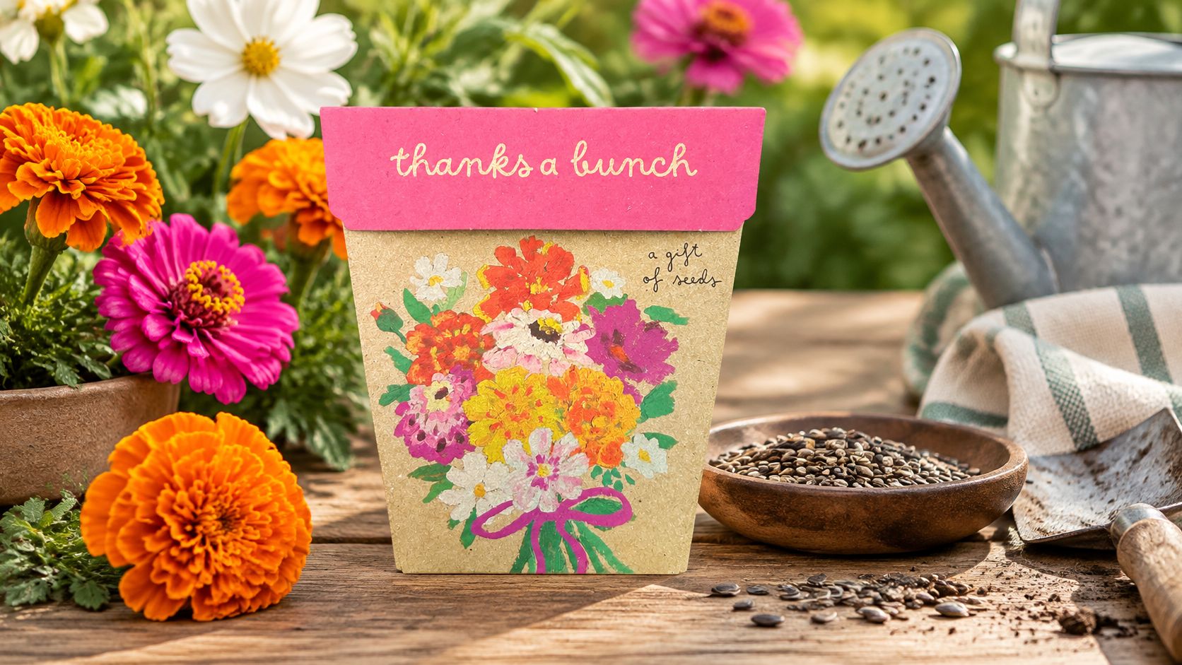 Gift of Seeds Thanks a Bunch
