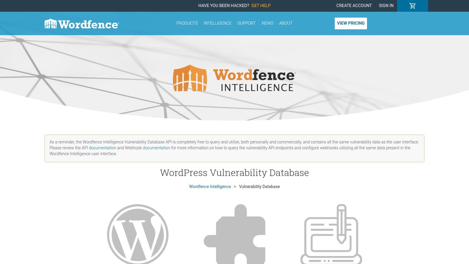 Wordfence Intelligence
