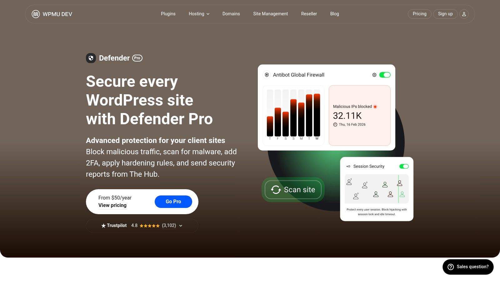 Defender Security (by WPMU DEV)