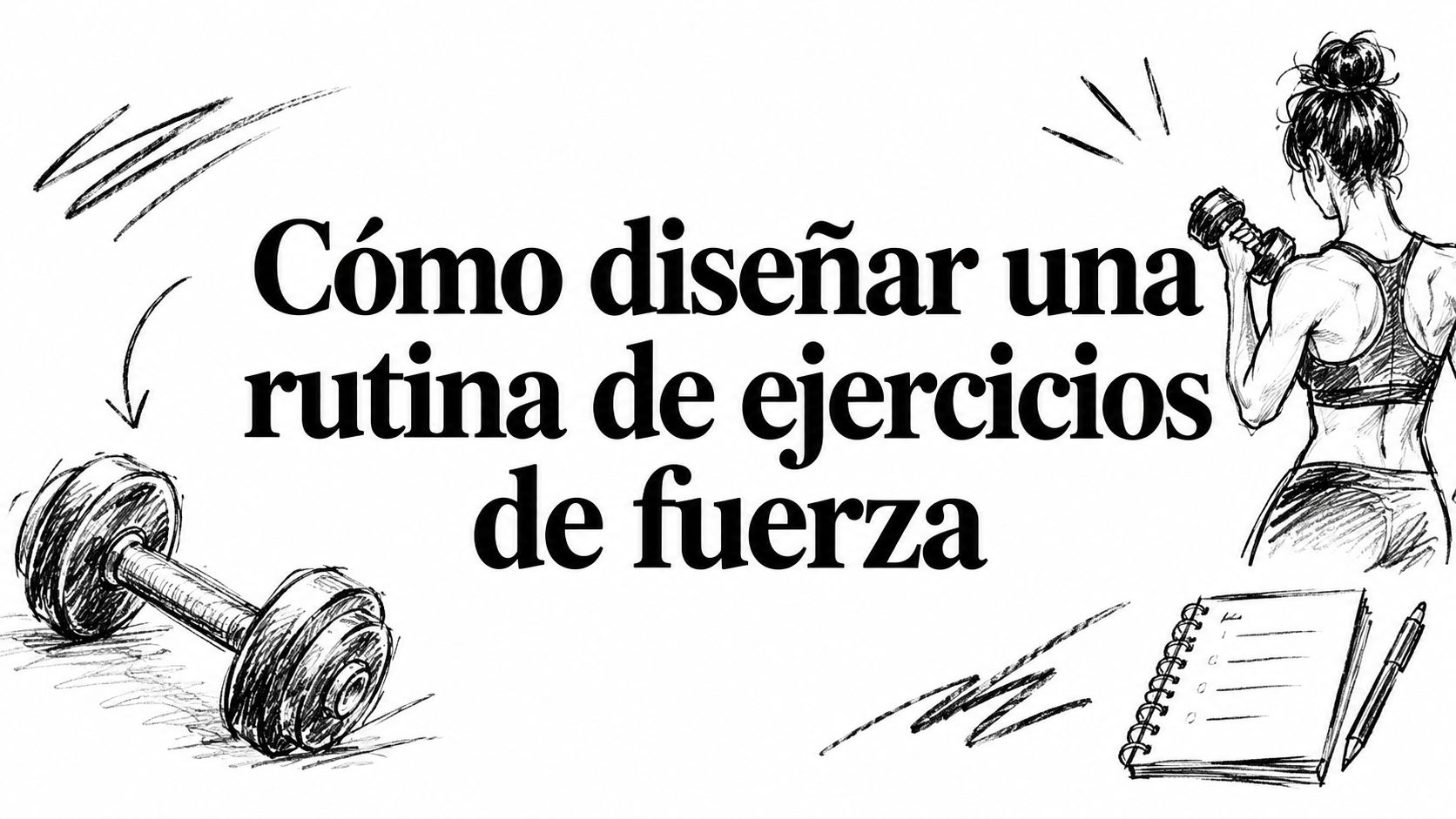 Cómo diseñar una rutina de ejercicios de fuerza