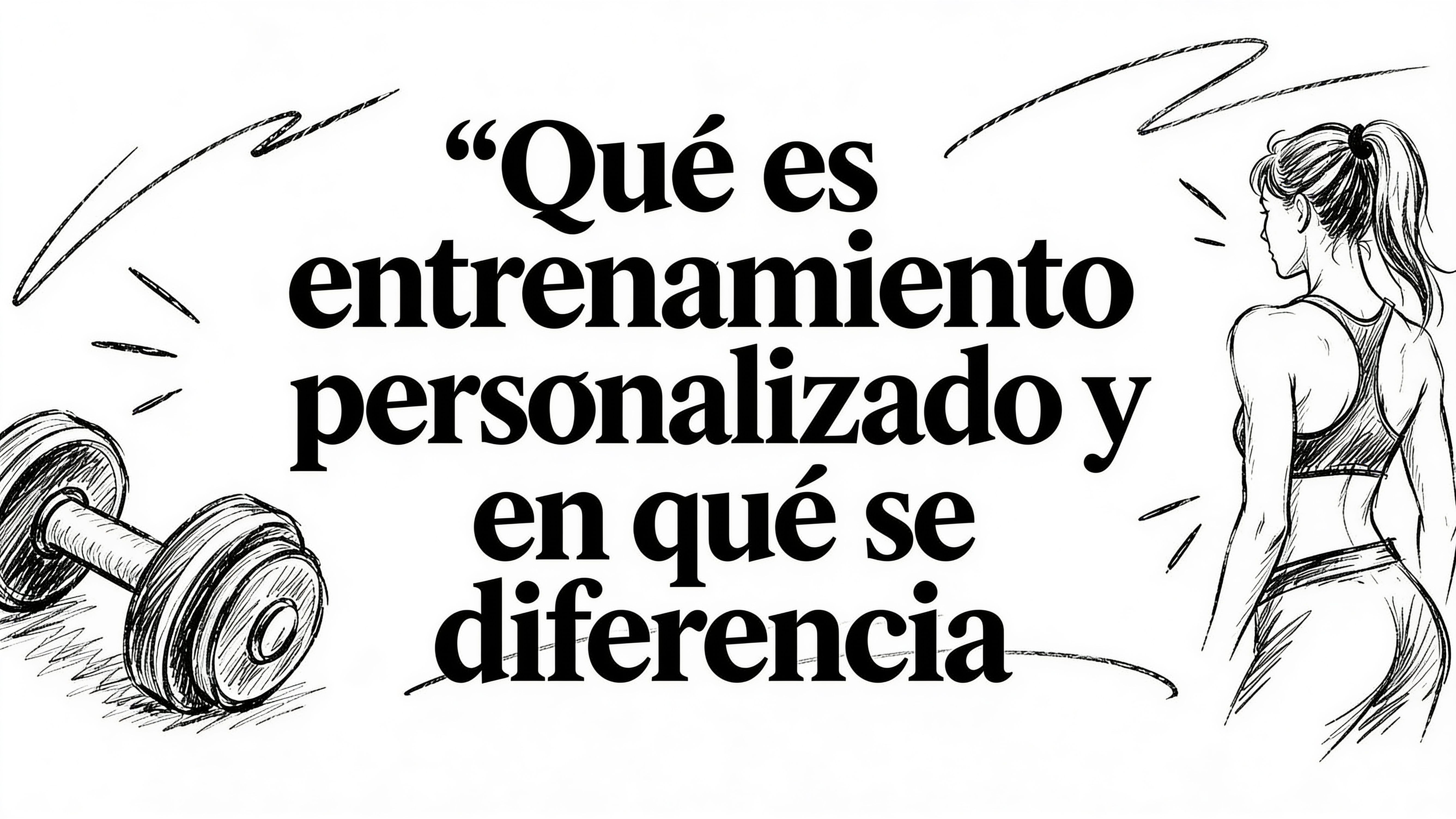 Que es entrenamiento personalizado y en que se diferencia