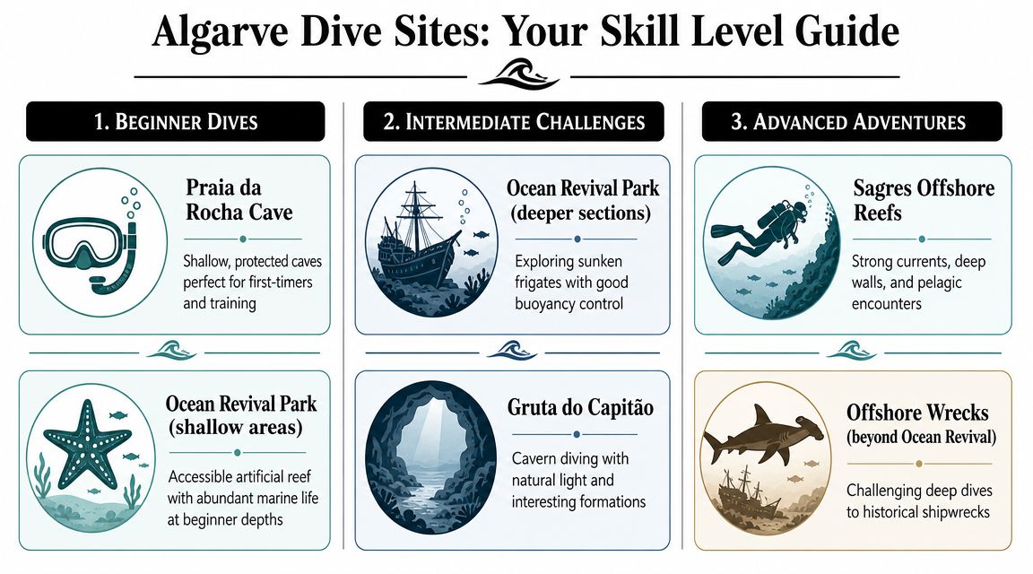 The Best Algarve Dive Sites for Every Level