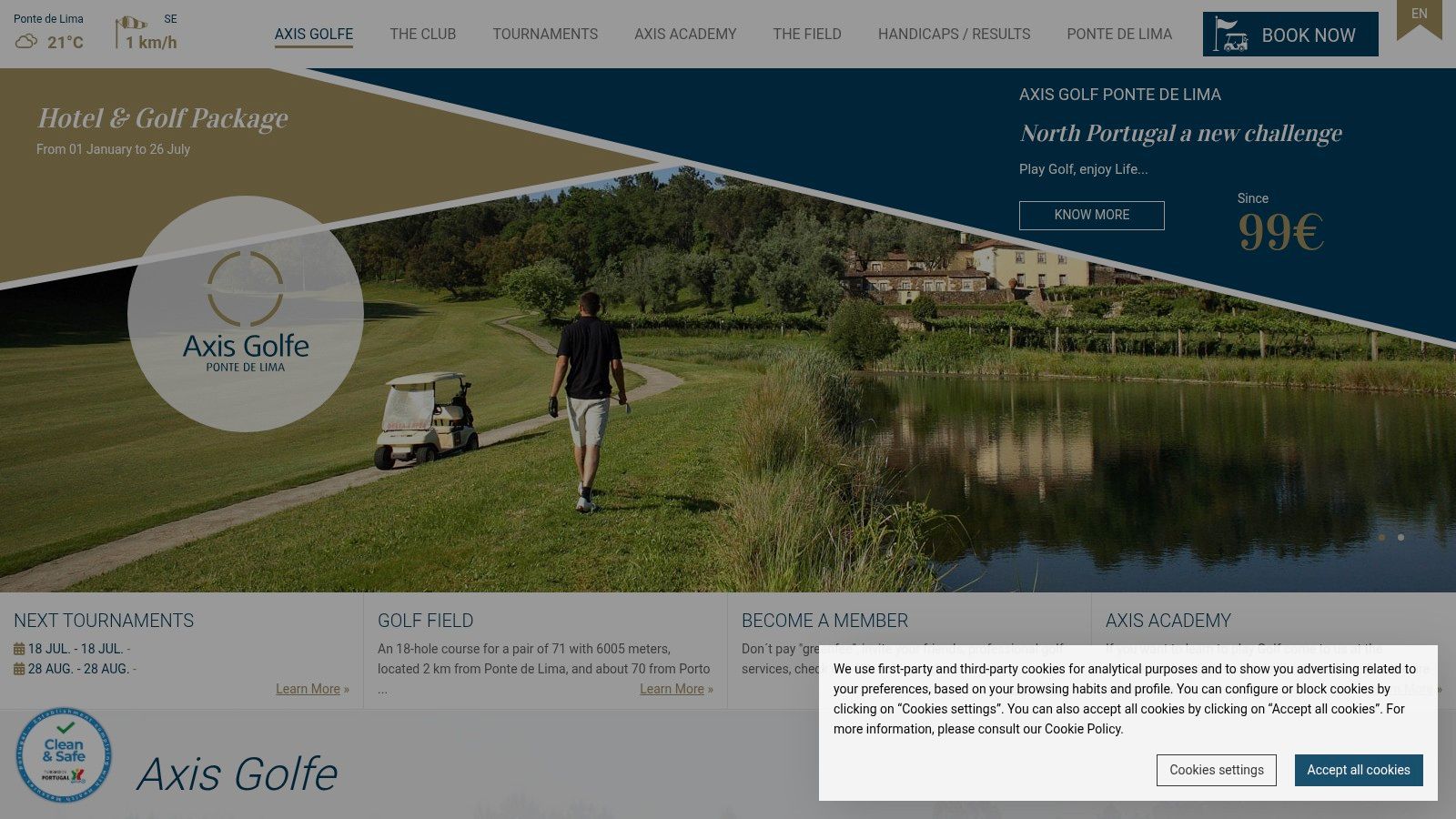 Axis Golfe Ponte de Lima