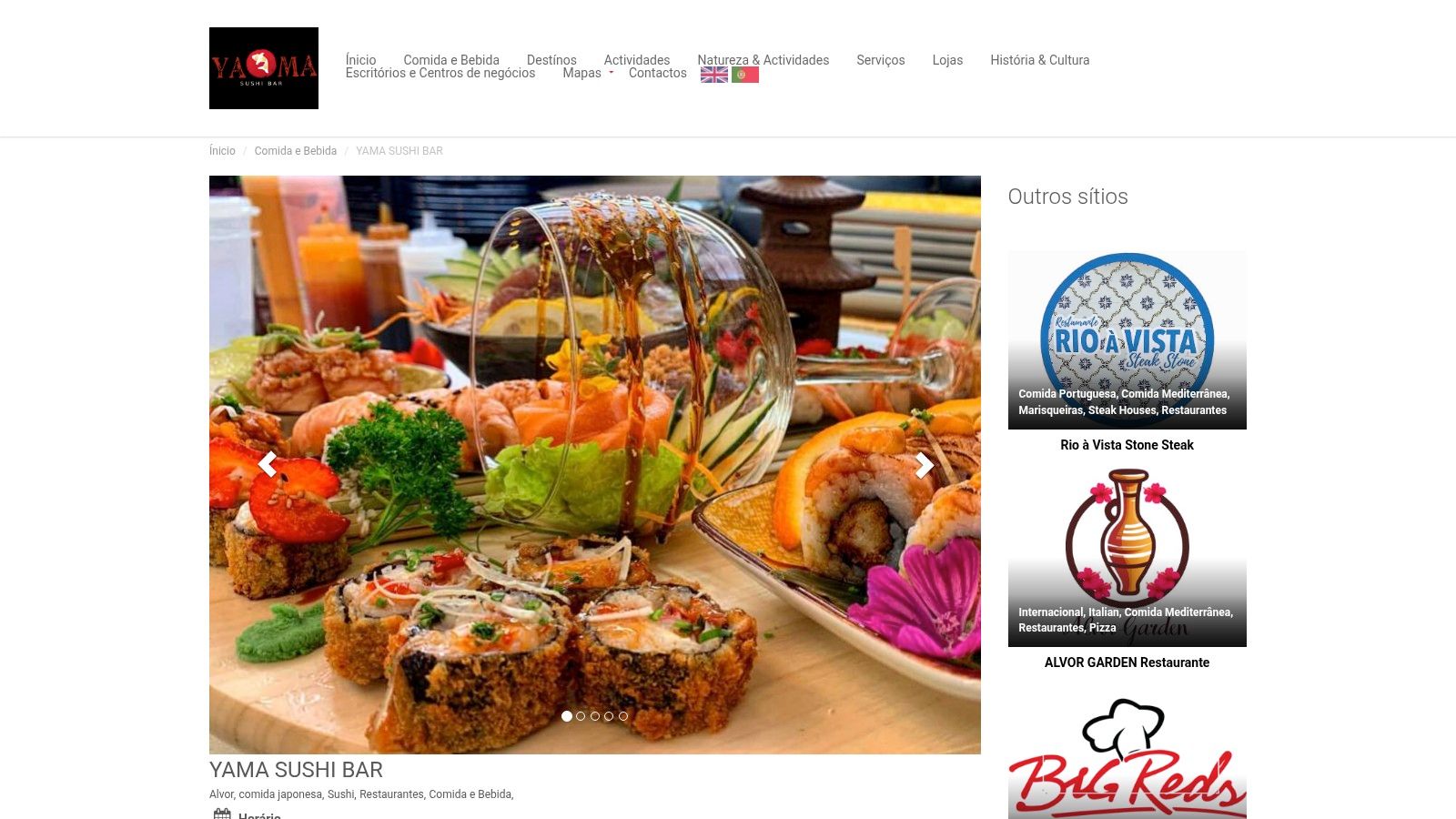 Yama Sushi Bar Alvor