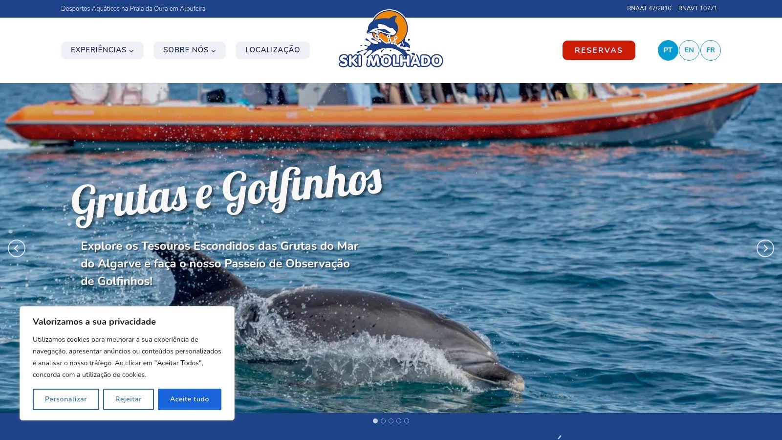 Ski Molhado – Desportos Aquáticos (Praia da Oura, Albufeira)