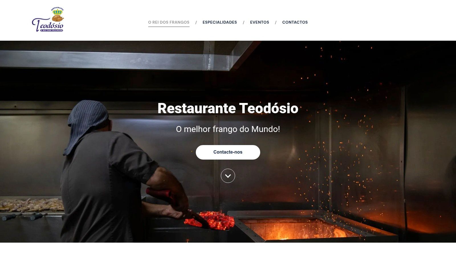Charcoal-grilled piri-piri chicken ready for takeaway at Teodósio.