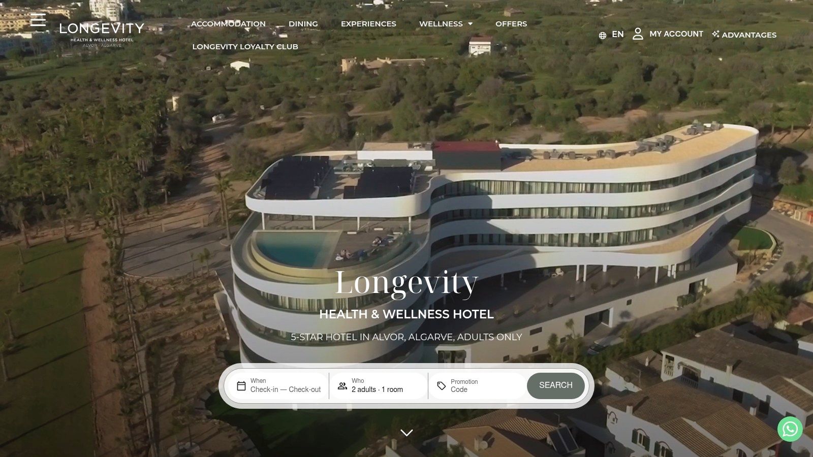 Longevity Health & Wellness Hotel (Alvor)