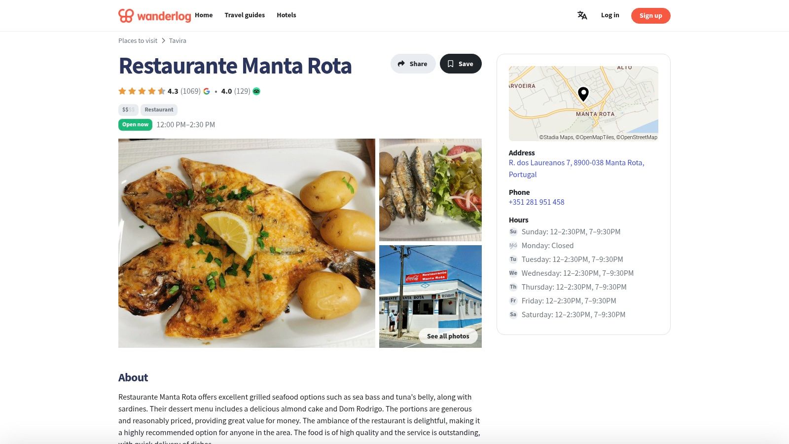 Restaurante Manta Rota