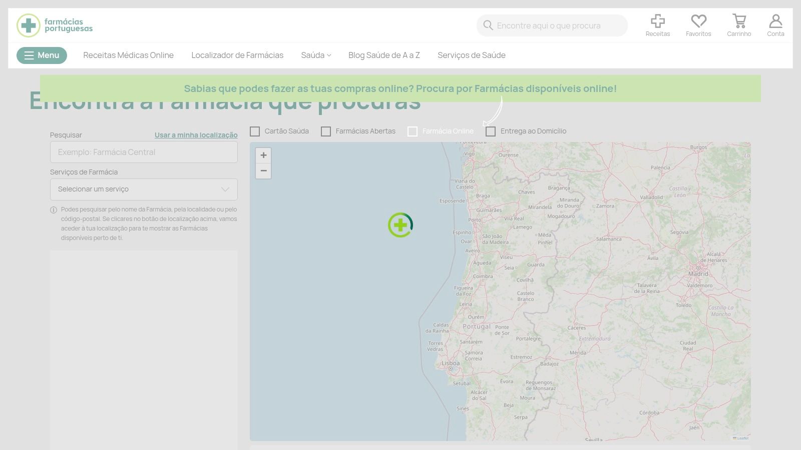 Farmácias Portuguesas (ANF) pharmacy locator and app