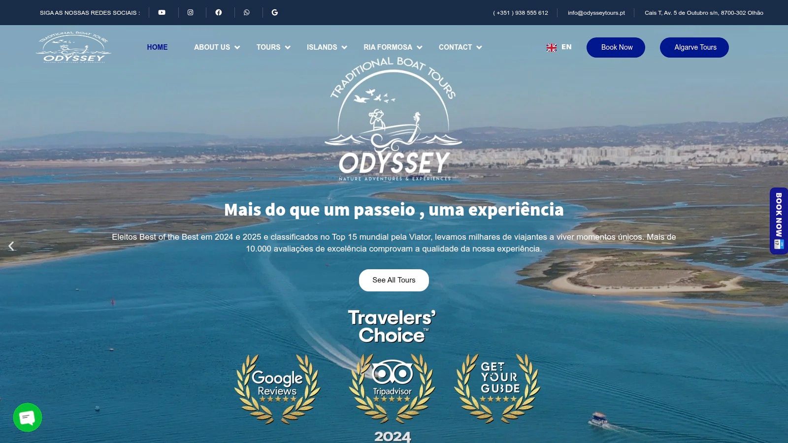 ODYSSEY Boat Tours (Olhão)